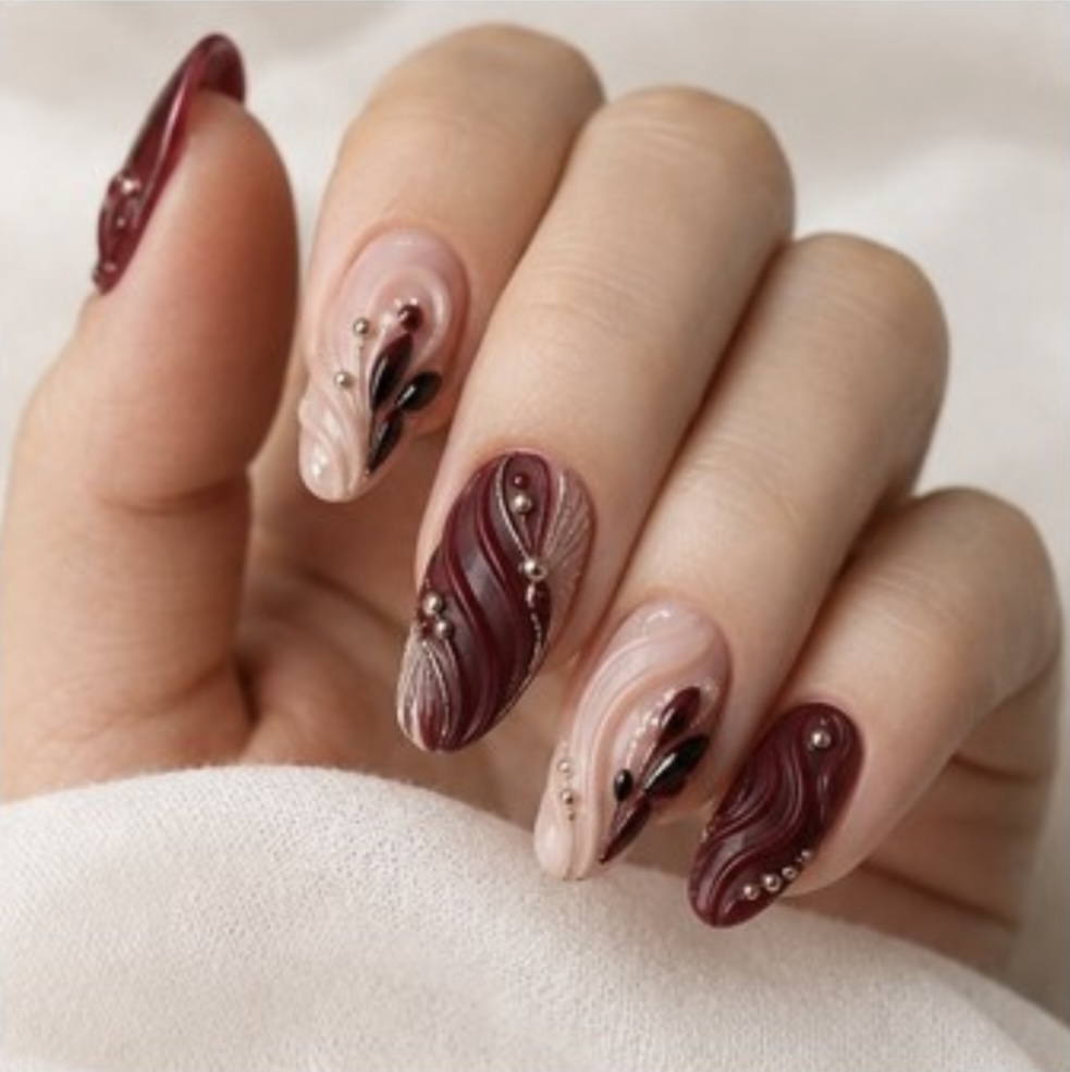 Diseño premium en todas las uñas