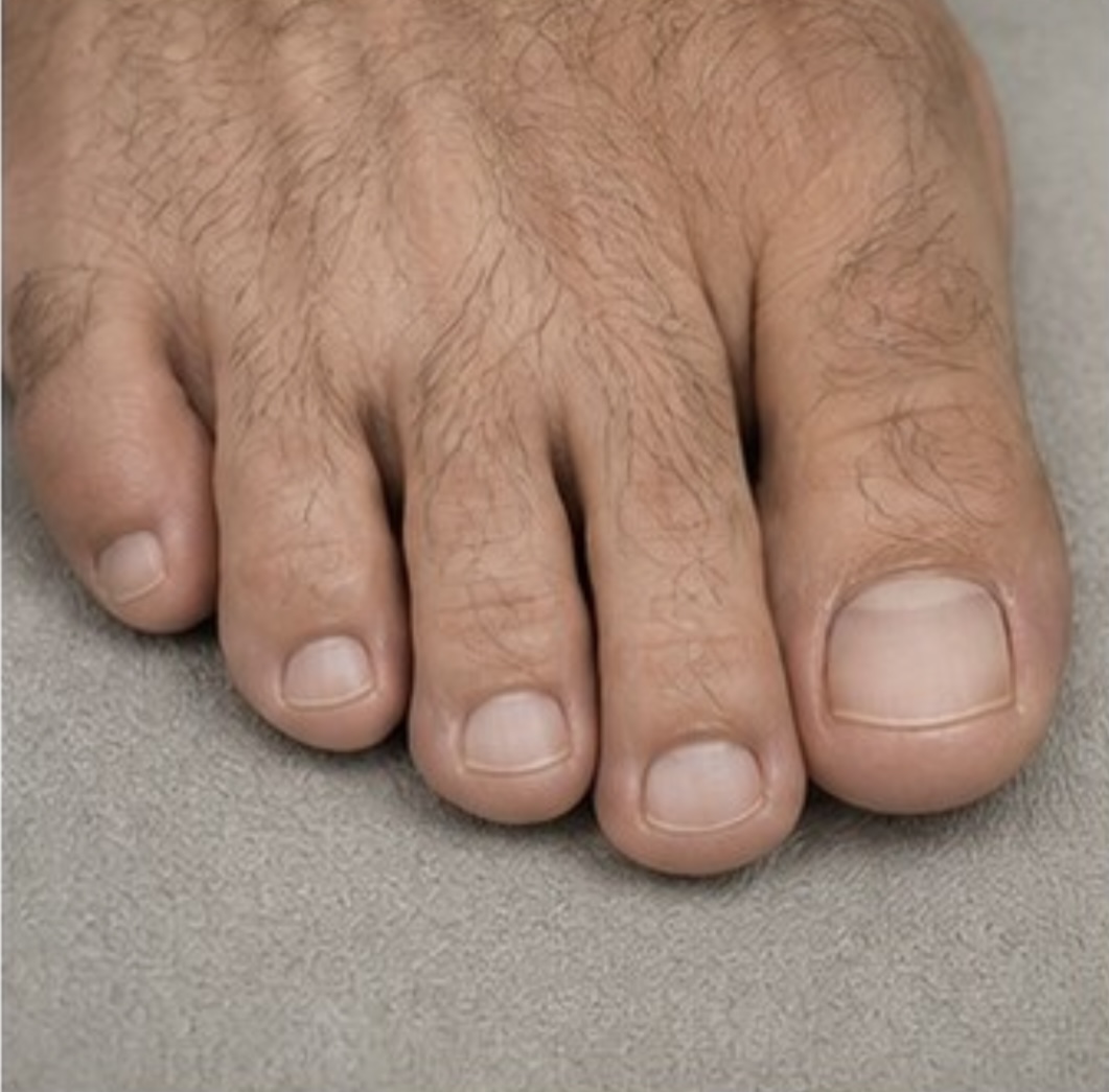 Belleza de pies para caballeros